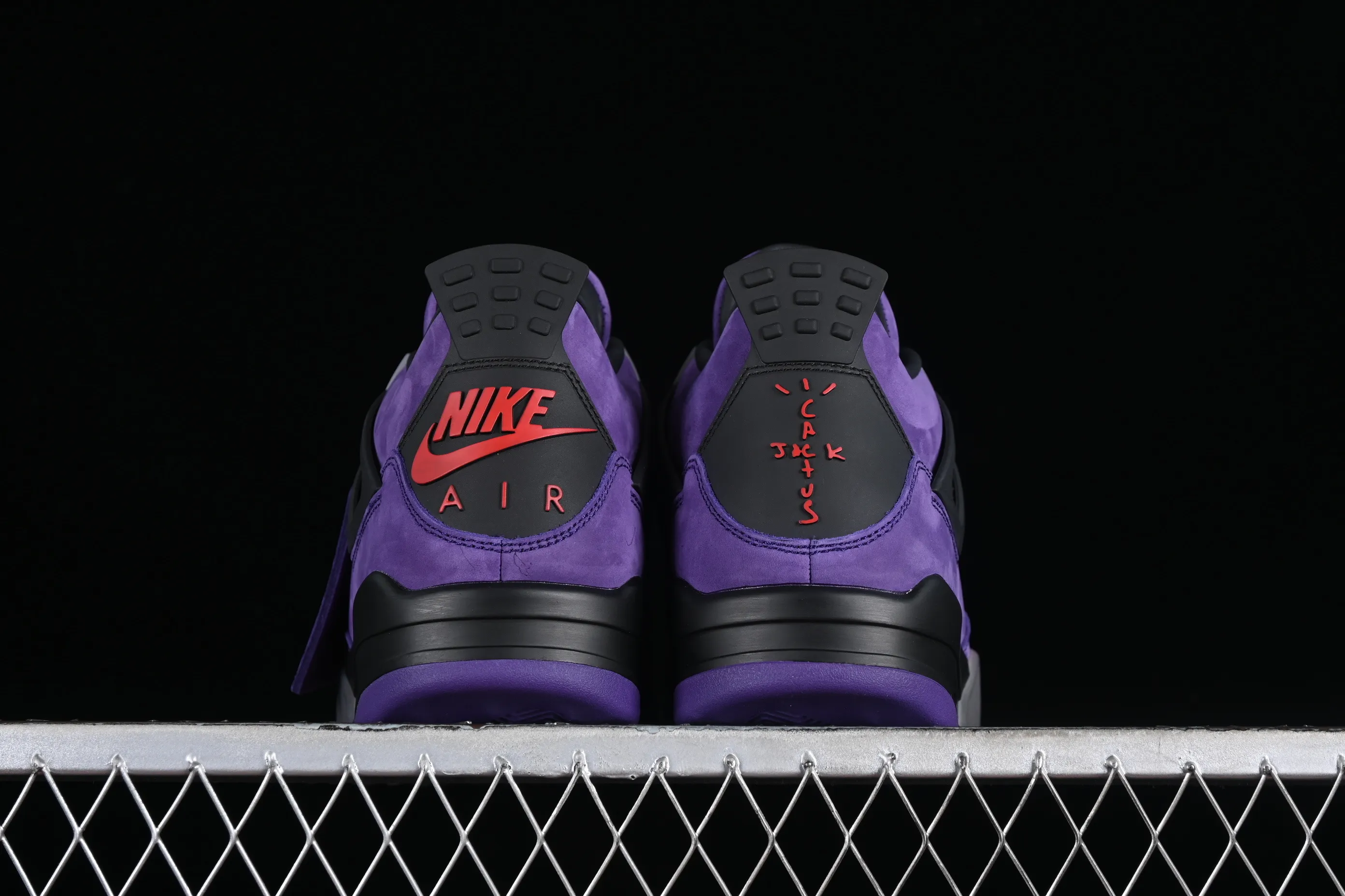 All categories Air Jordan Jordan series basketball shoes Air Jordan 4 GX foreign trade version Air Jordan 4 Retro AJ4 Joe 4 suede purple 766296